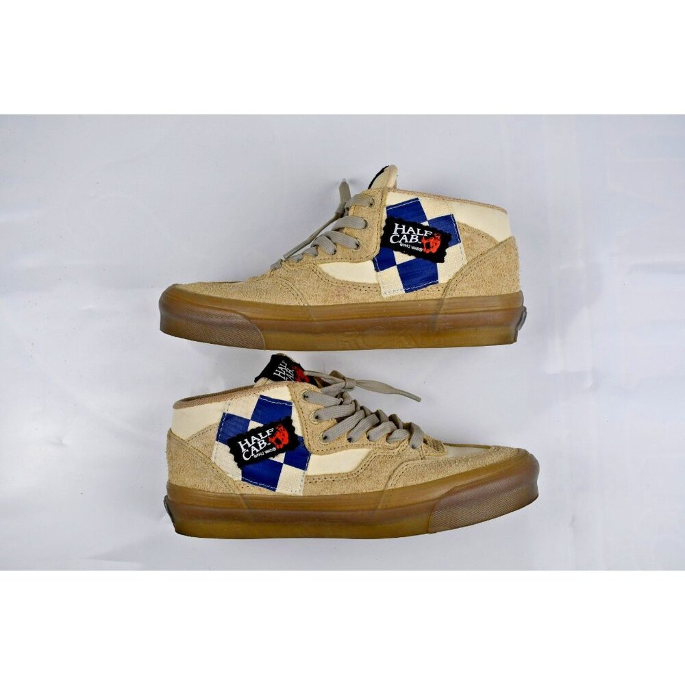 Size M5.5 W7 - VANS Rokit Half Cab 33 DX Sneakers Suede Beige VN0A5KX6BKV